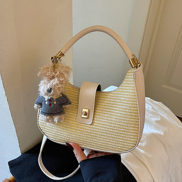 Woven Shoulder Bag