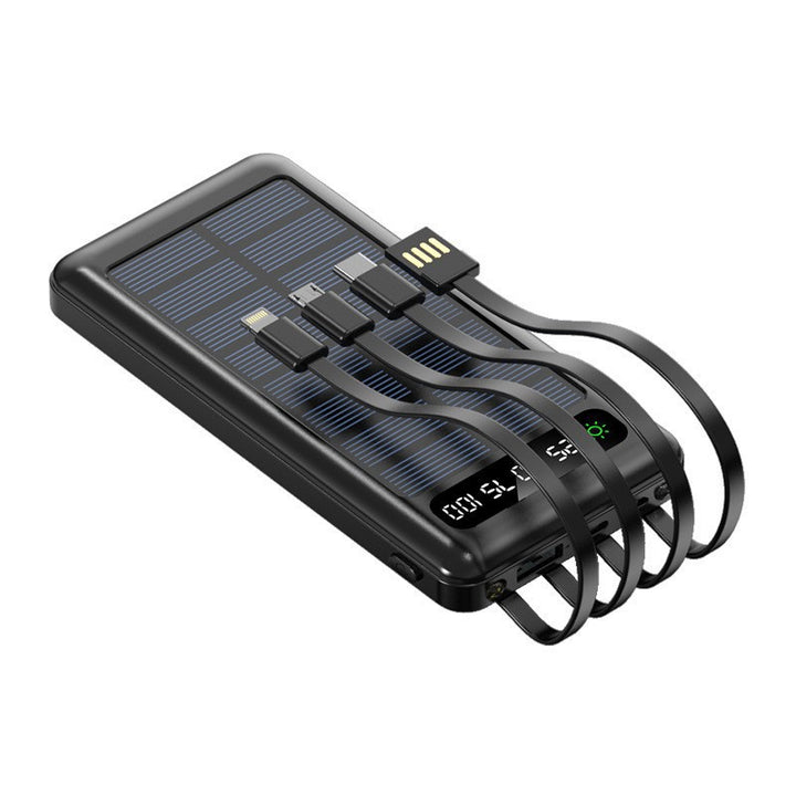 Solar Powerbank with Multifunctional Charging Options Kalsten