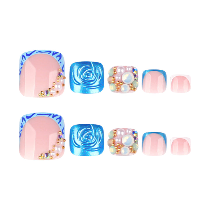 Artistic Toenail Design Kalsten