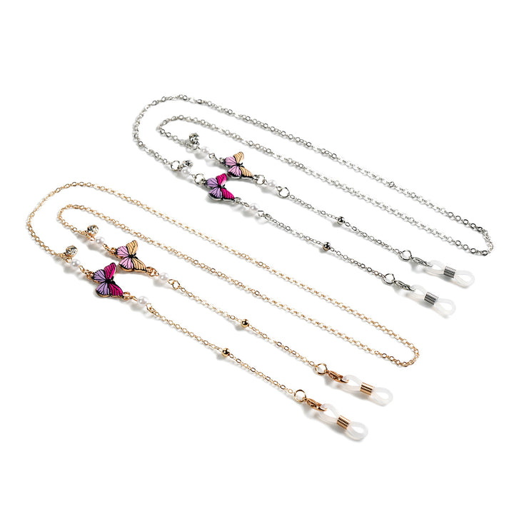 Butterfly-Themed Eyewear Necklace kalsten
