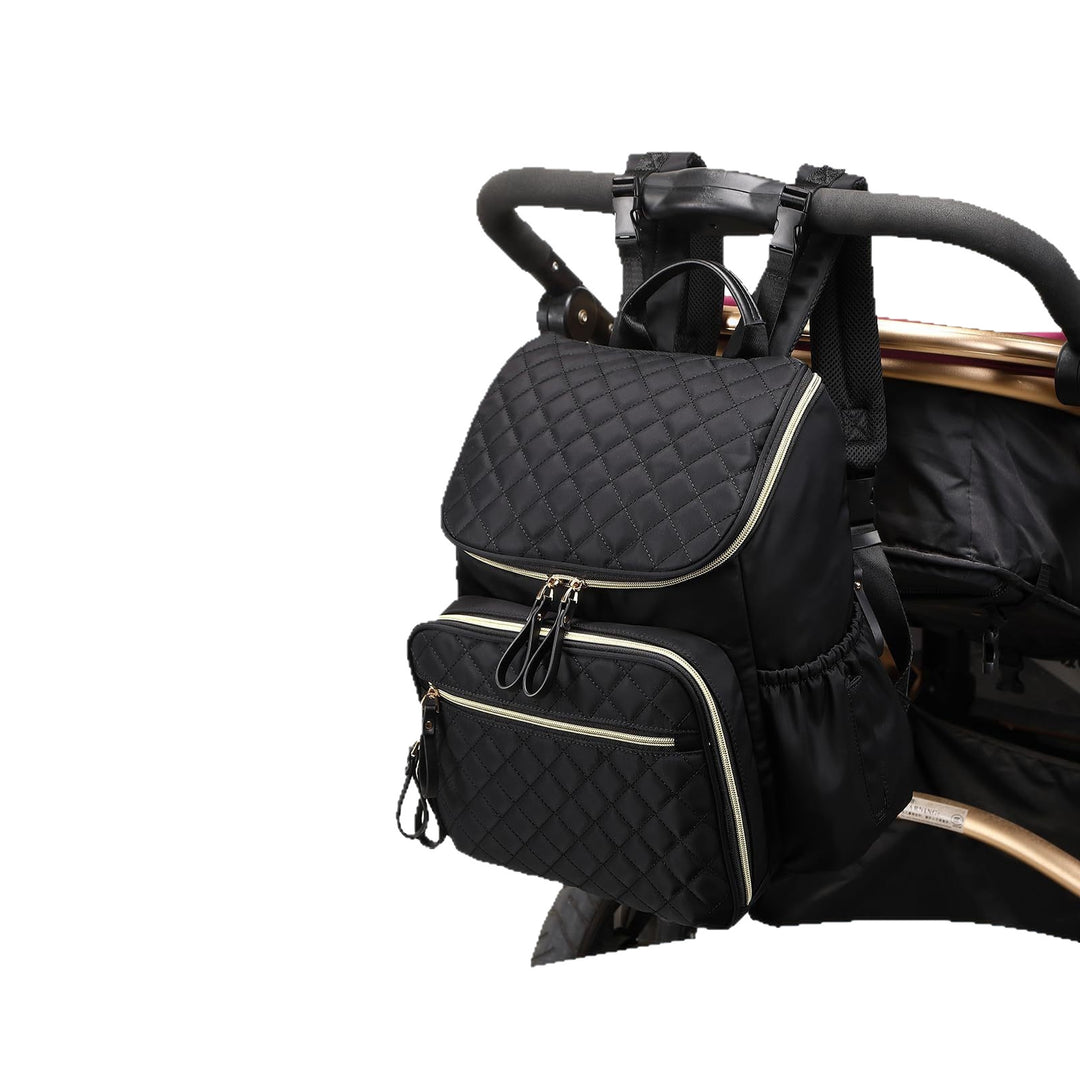 Multi-Functional Quilted Backpack Kalsten