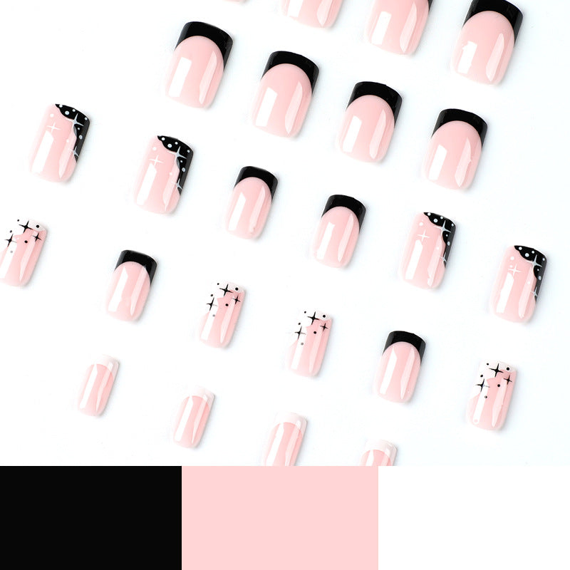 Artful Nail Art with Reflective Accents Kalsten
