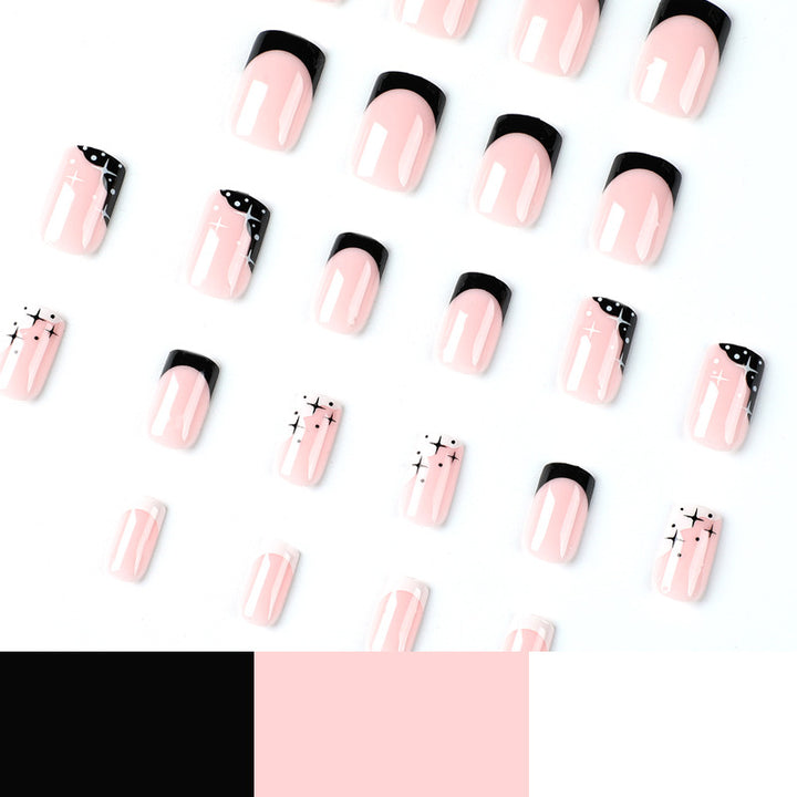 Artful Nail Art with Reflective Accents Kalsten