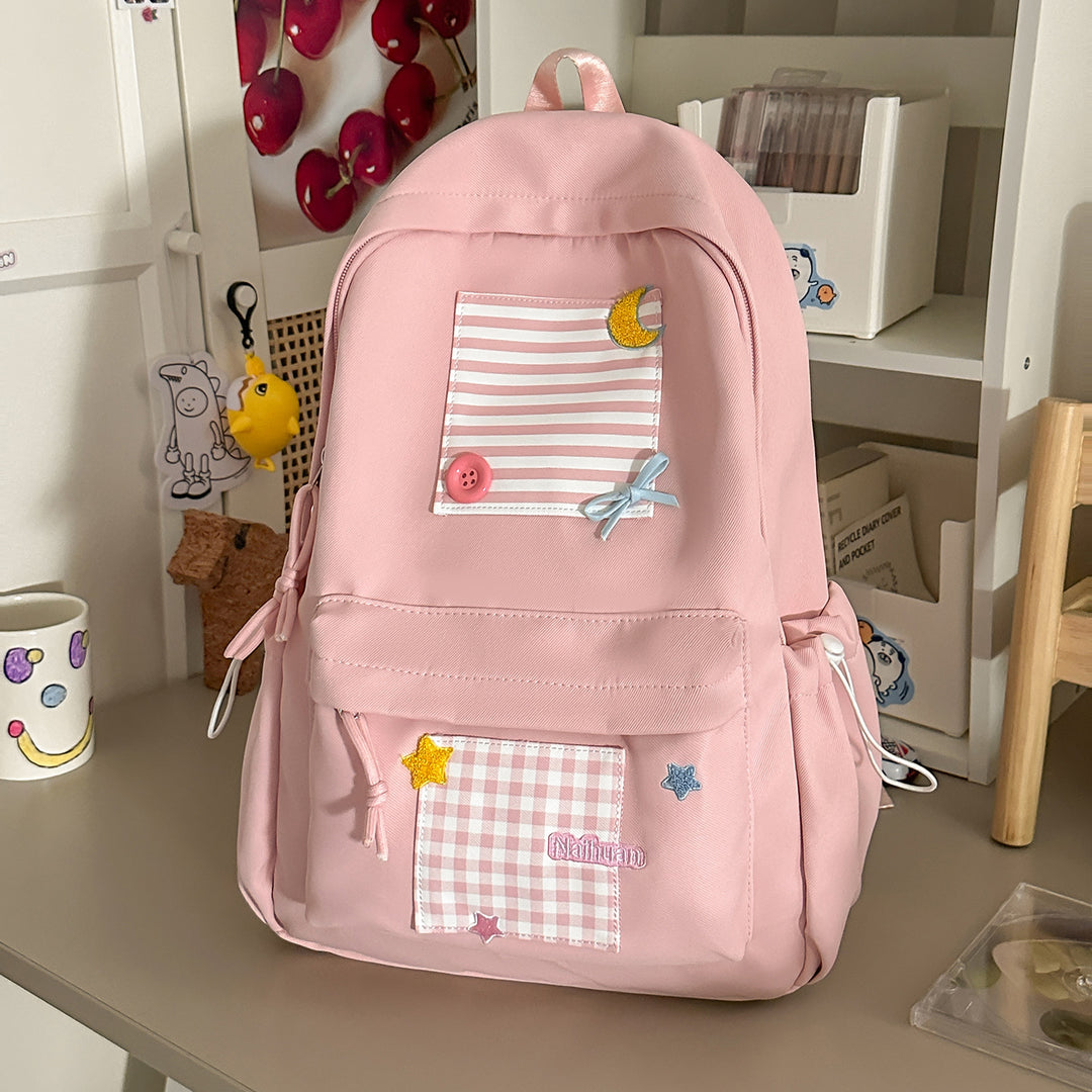Cute Decorative School Backpack Kalsten