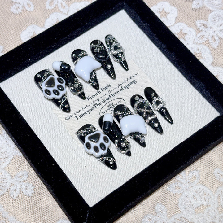 Glamorous Decorative Nail Enhancements