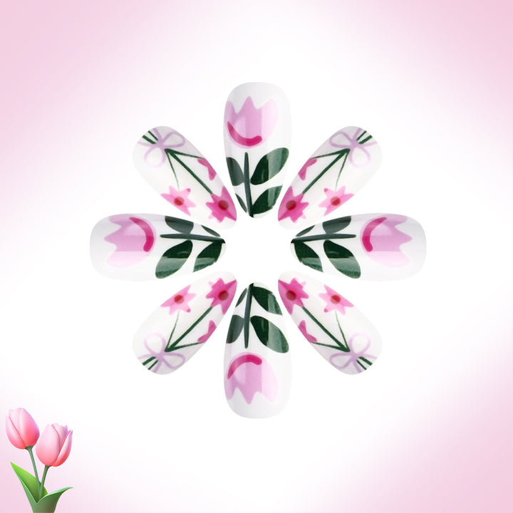 Floral Decorative Nail Art Kalsten
