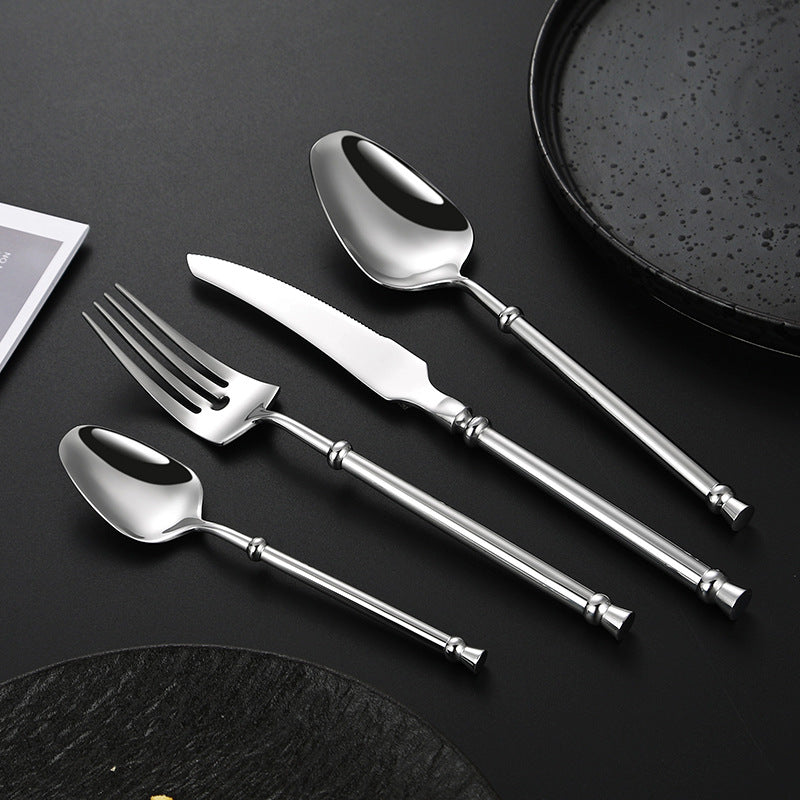 Elegant soup fork with ergonomic handle Kalsten