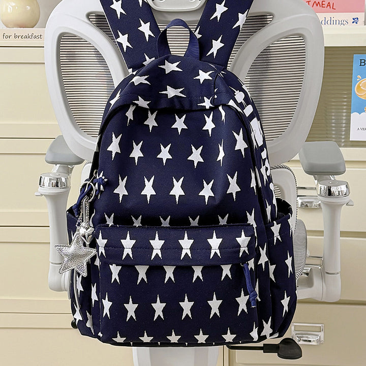 Stylish Polka Dot Graphic Backpack Kalsten