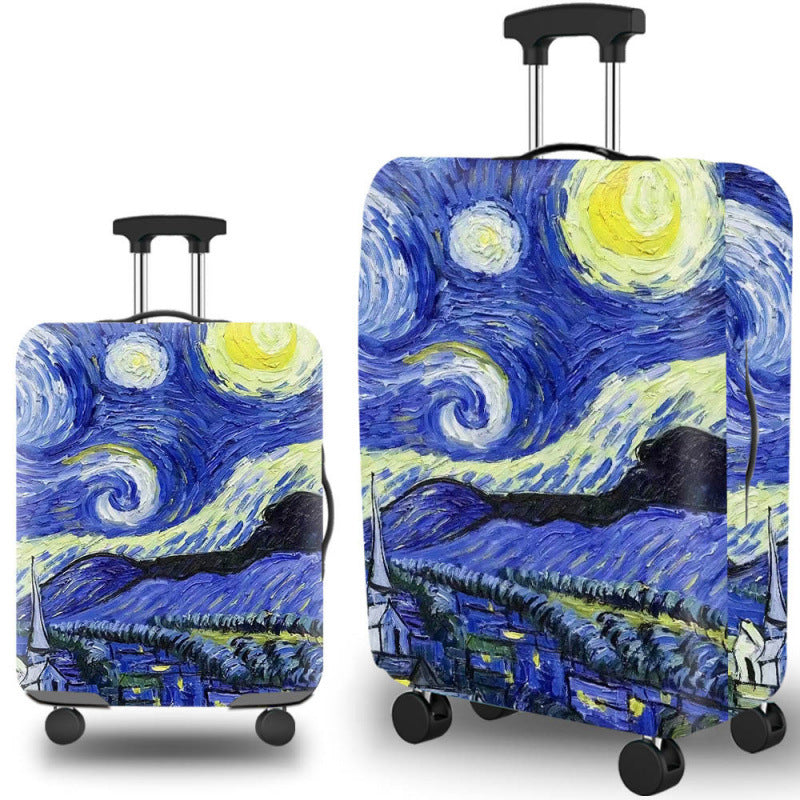 Artistic Travel Hard Shell Suitcase Kalsten