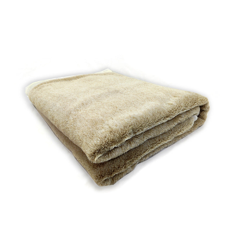 Women Ultra-Soft Plush Blanket with Stylized Checkered Pattern Kalsten