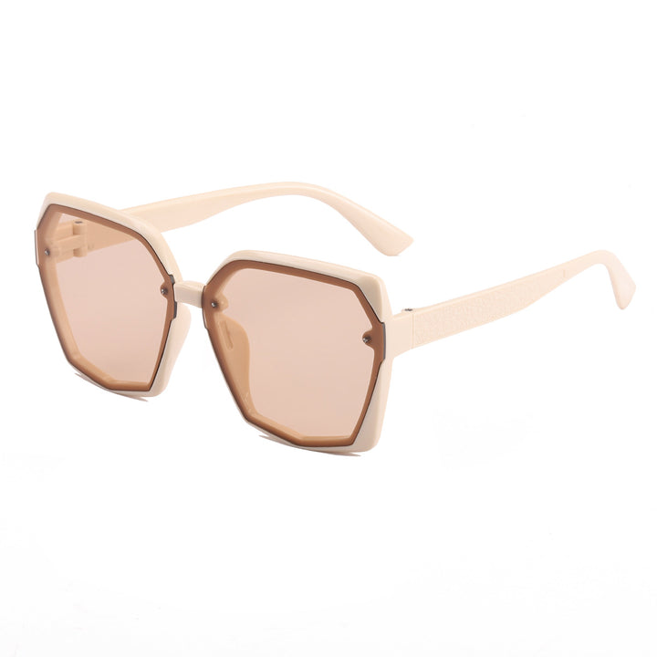Women's fashionable sunglasses with eye-catching polygon frame Kalsten