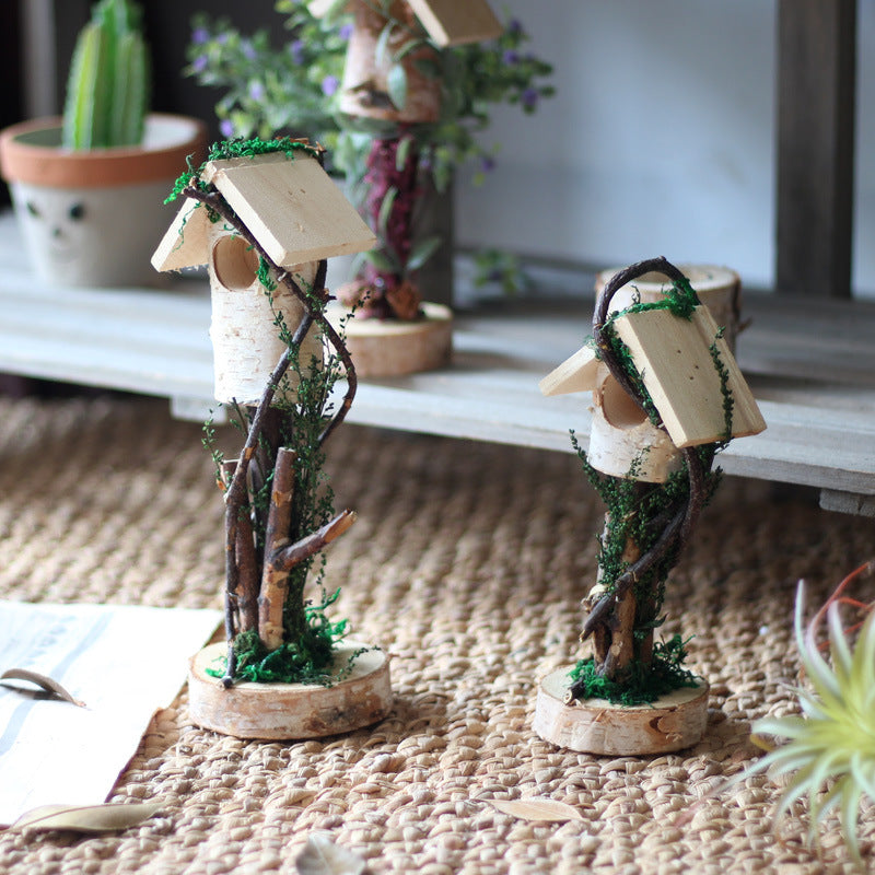 Decorative Birdhouse made of Wood Kalsten
