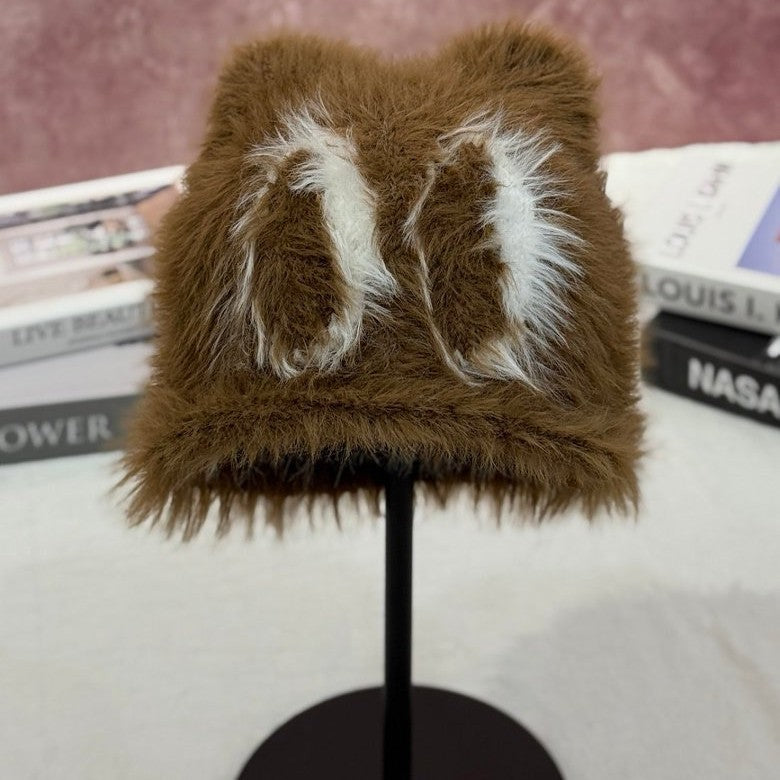 Cozy Faux Fur Cat Ears Beanie Kalsten