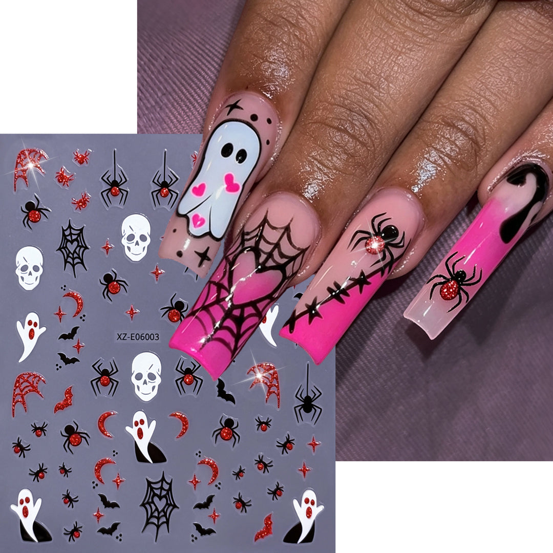 Halloween-Themed Nail Art Sticker Set  1791507032