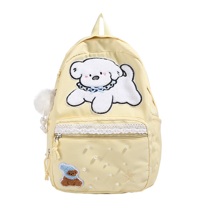 Cute Cartoon Character Print Backpack Kalsten