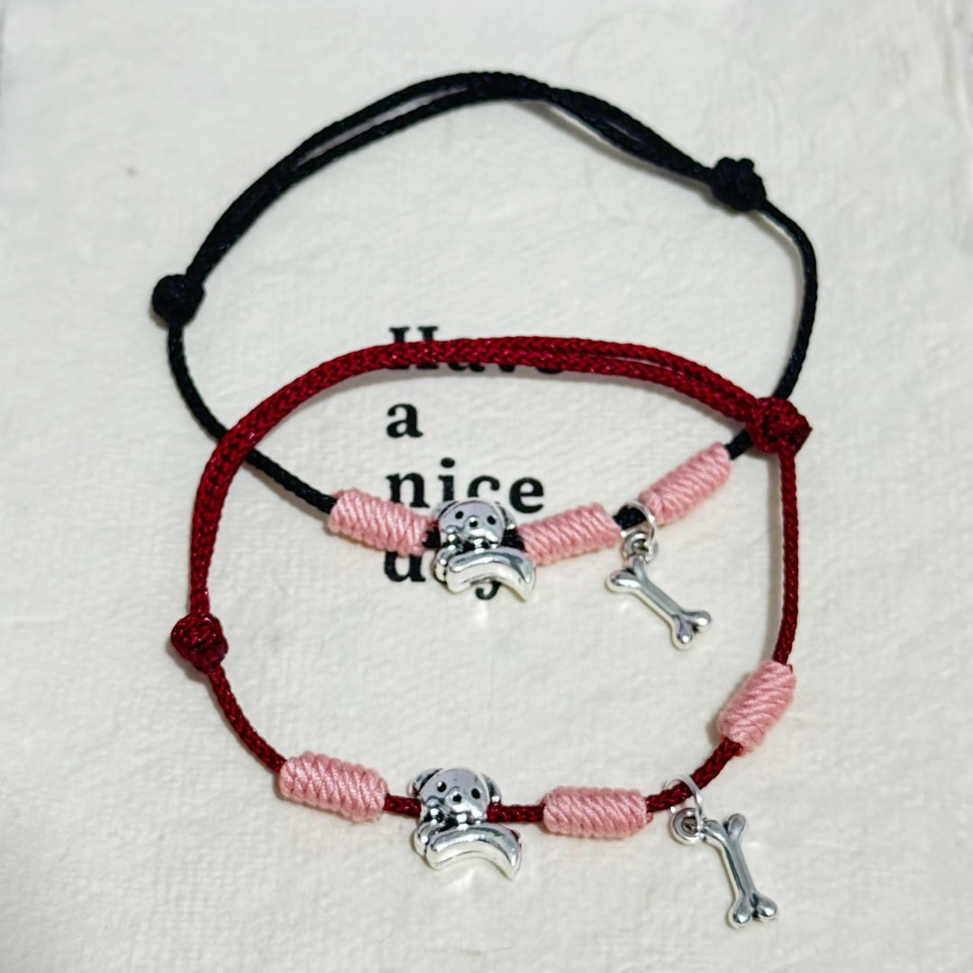 Adjustable Dog Theme Charm Bracelet Kalsten