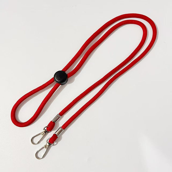 Adjustable Dual-Clip Utility Neck Lanyard Kalsten