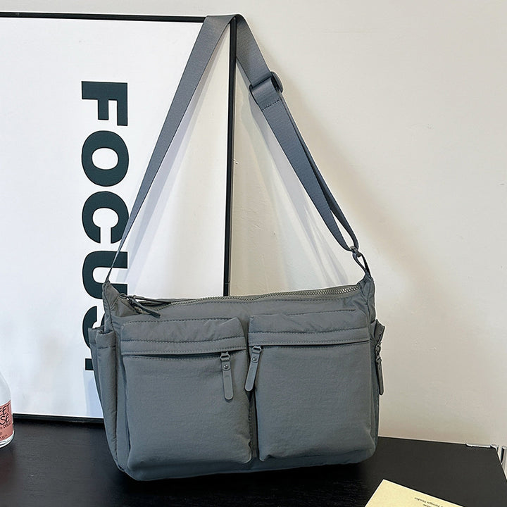 Lightweight Multi-Pocket Crossbody Bag