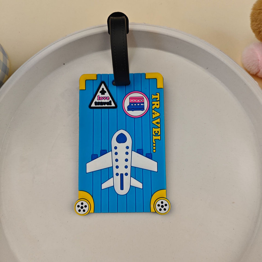 Unisex Luggage Tag in Fun Airplane Design Kalsten