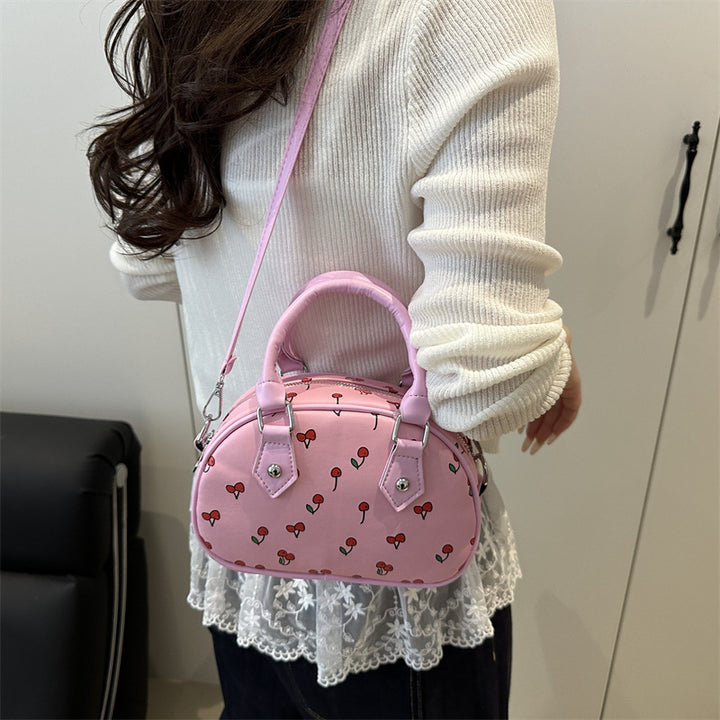 Playful Cherry Print Handbag Kalsten