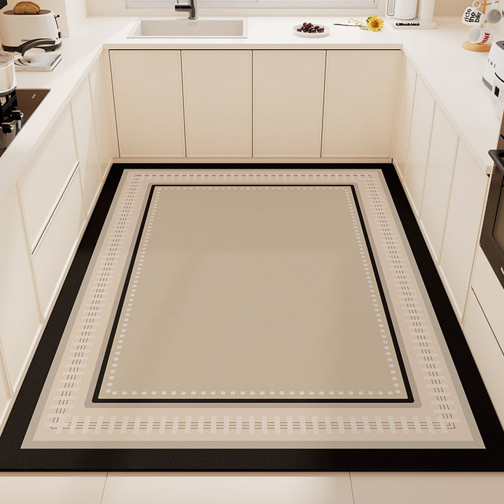 Playful Animal-Themed Non-Slip Kitchen Mat