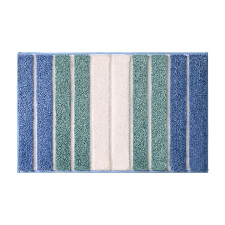 Luxury Striped Soft Bathroom Rug Kalsten