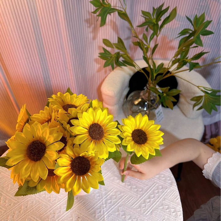 Artificial Floral Bouquet for Home Decor Display