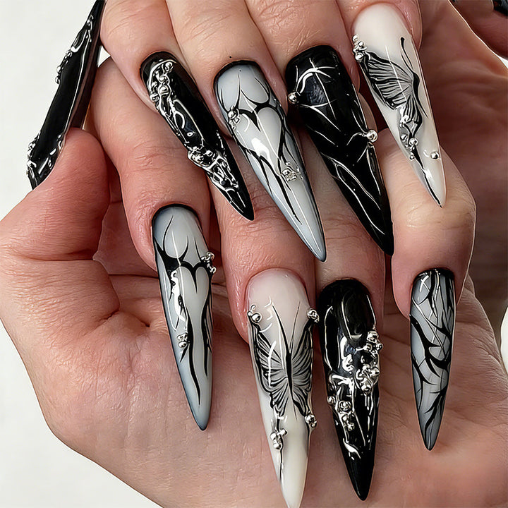 Artful Nail Tips with Modern Patterns Kalsten