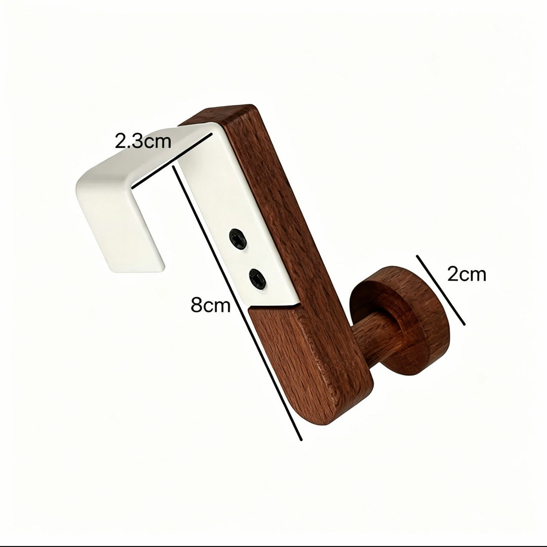 Wall-Mounted Wooden Hook