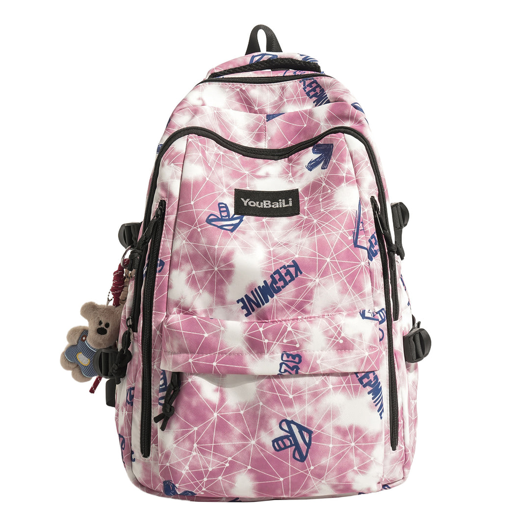 Trendy Patterned Backpack Kalsten