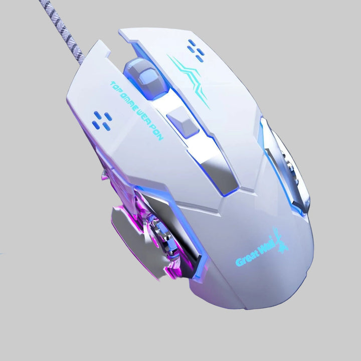 High-Precision Wired Gaming Mouse with Adjustable DPI Kalsten