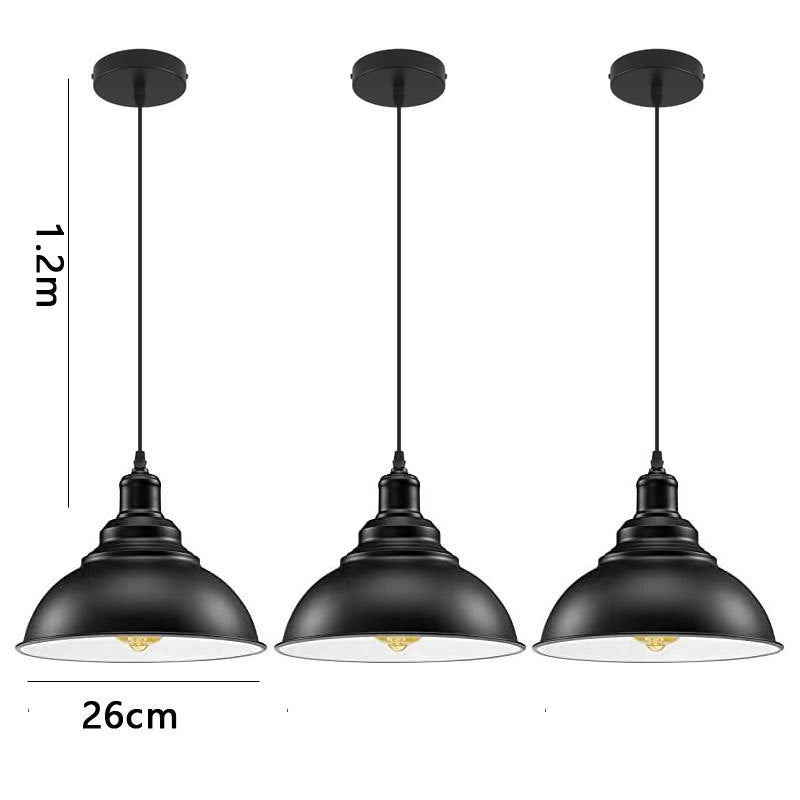 Industrial Dome Pendant Light