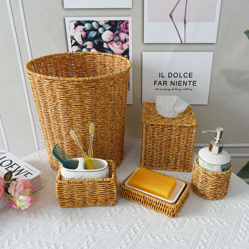 Woven Rectangular Storage Basket Kalsten