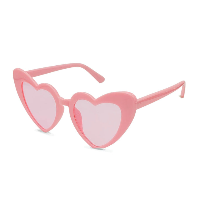 Women's Heart-Shaped Sunglasses with UV Protection and High-Quality Film Processing Kalsten