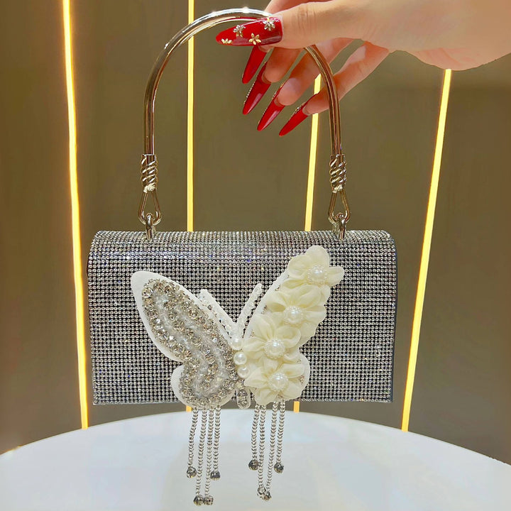 Decorative Butterfly Clutch