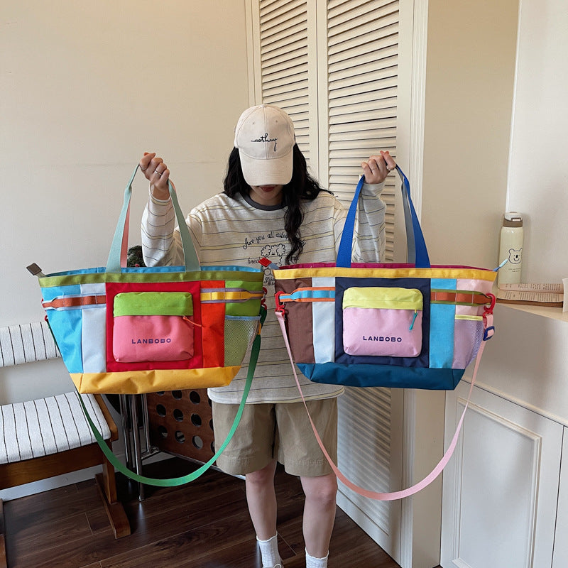 Colorful Utility Tote Bag