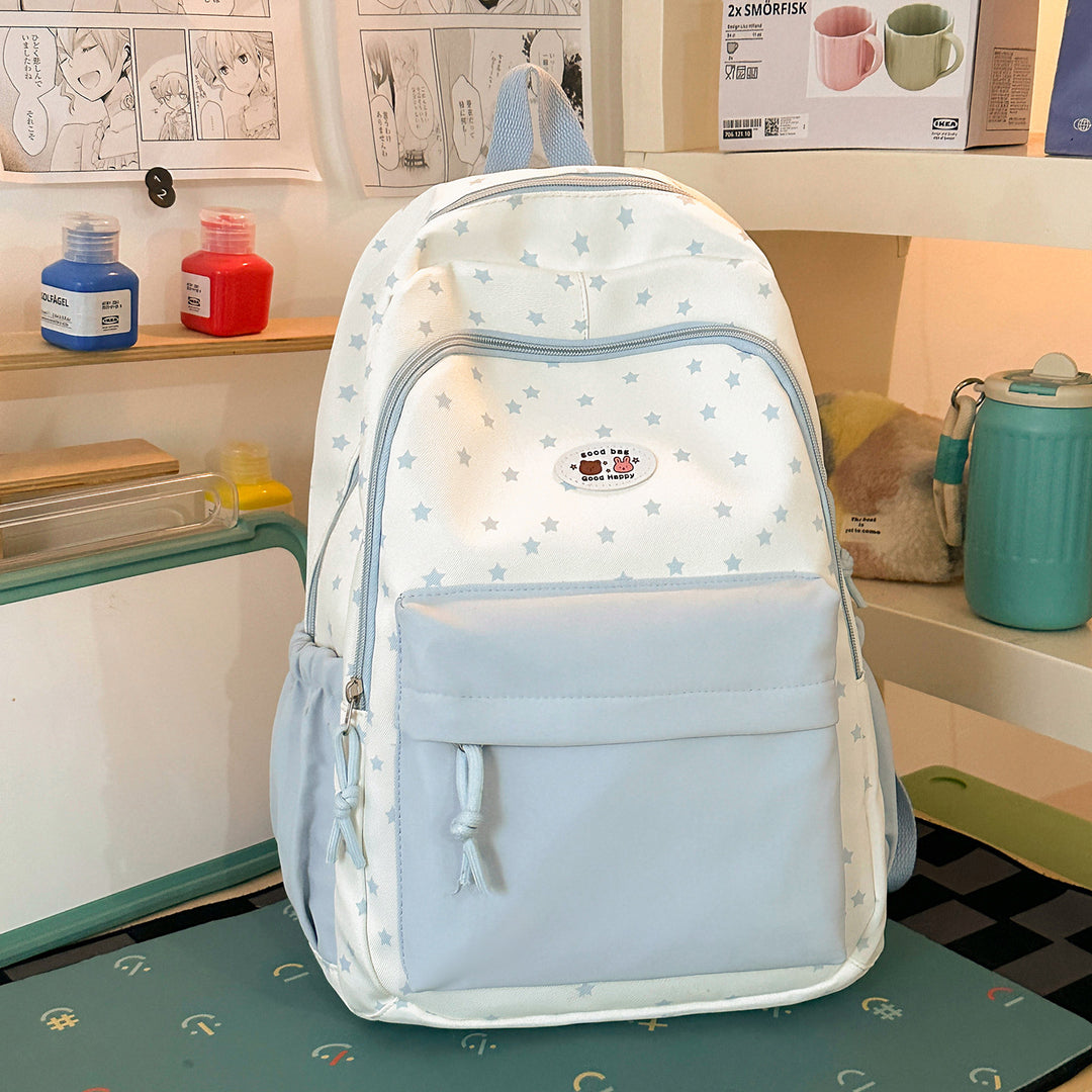 Star-Patterned Casual Backpack Kalsten 1791204314