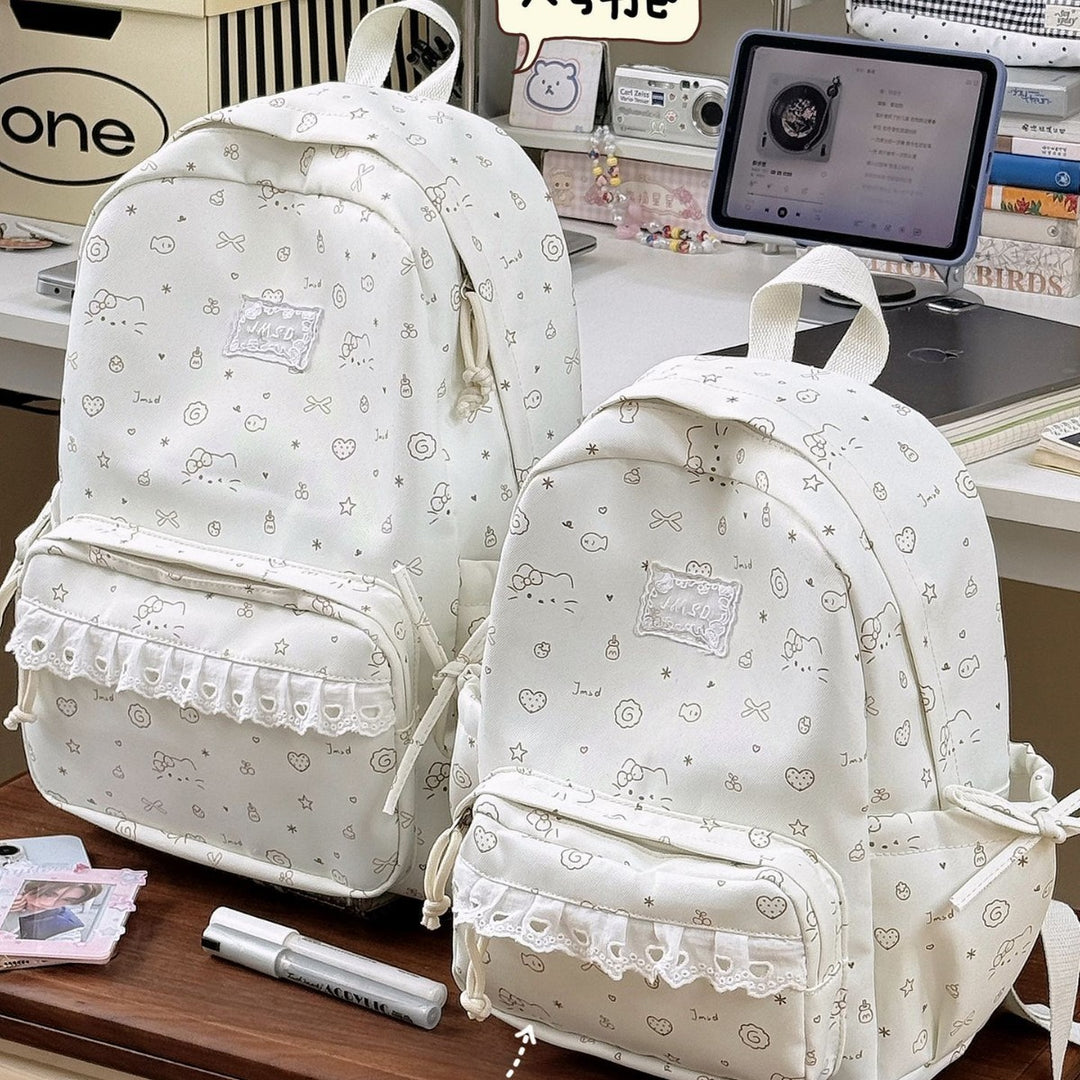Cute Illustrated Patterned Backpack Kalsten 1791205714