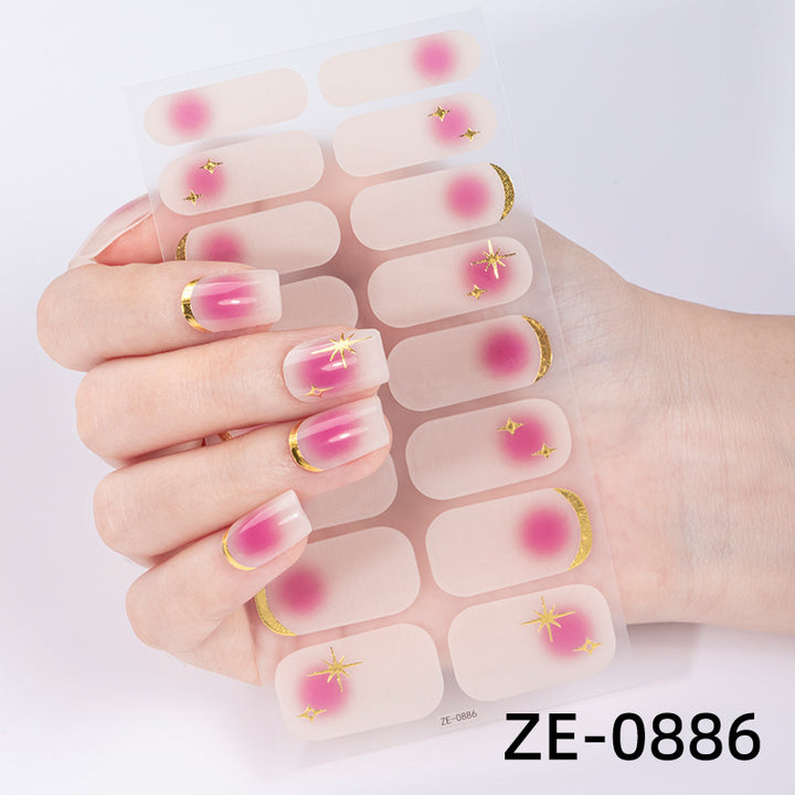 Artistic Marble Nail Wraps