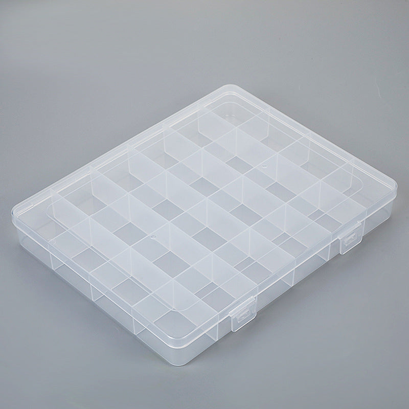 Multi-Divided Clear Craft Storage Organizer Kalsten