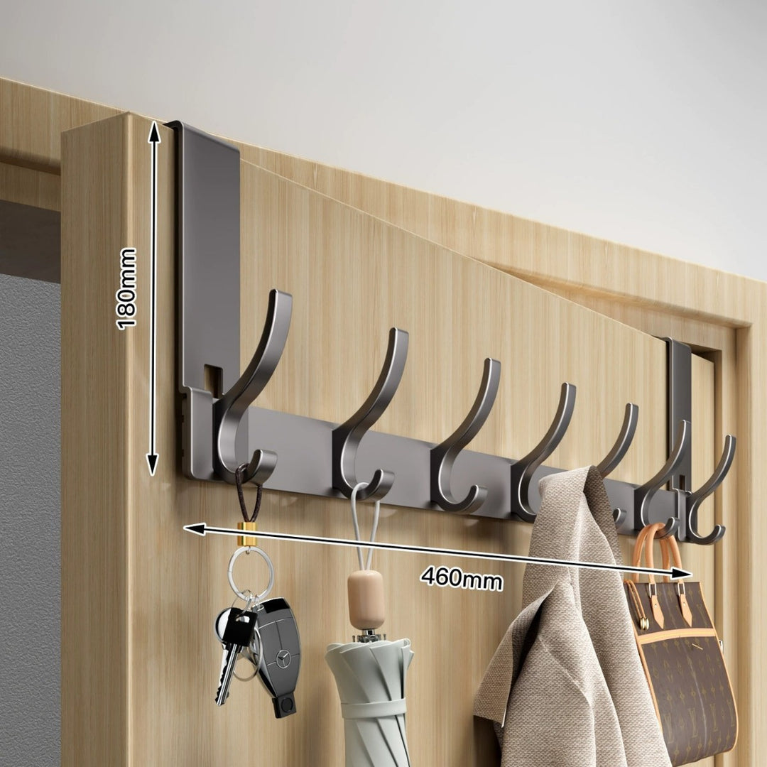 Over-Door Hook Hanger Rack