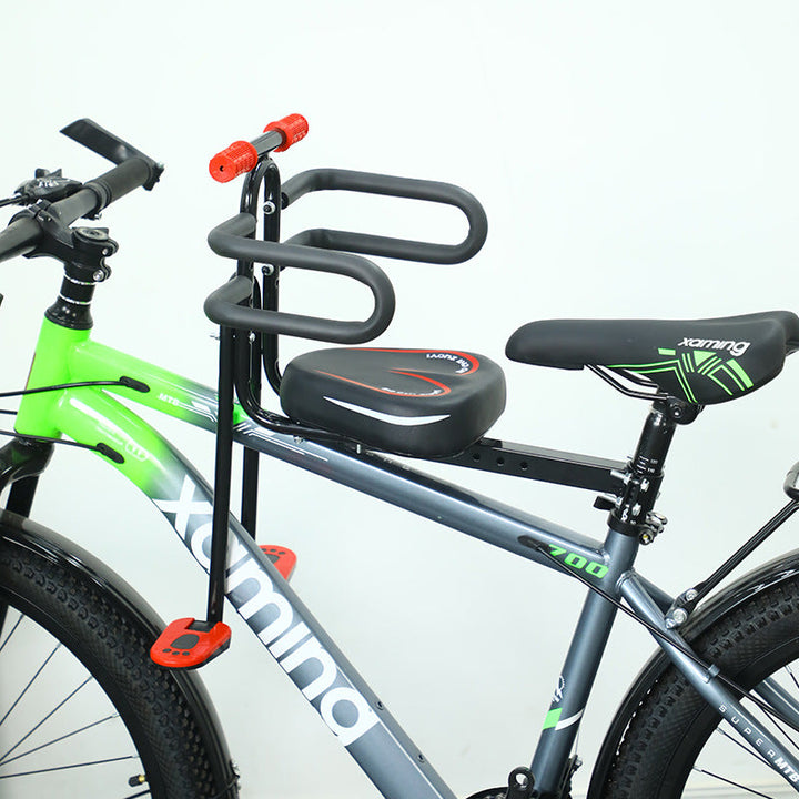 adjustable padded child bicycle passenger seat with safety armrest Kalsten