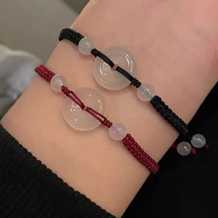 Adjustable Gemstone Macrame Bracelet Kalsten