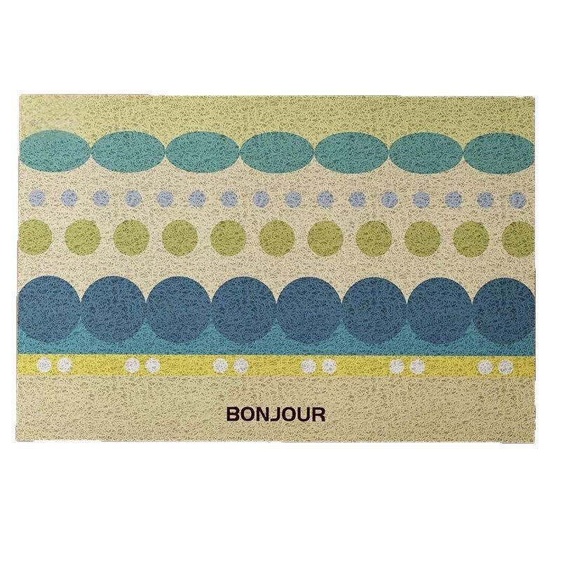 Colorful Polka Dot Doormat Kalsten