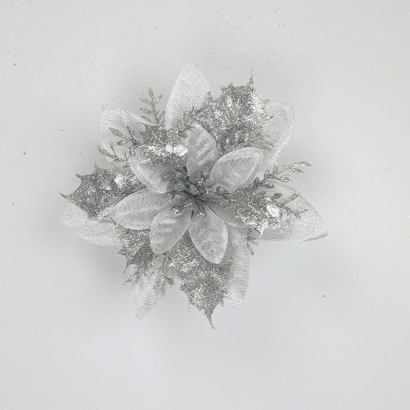 Decorative Glittering Floral Pin Kalsten