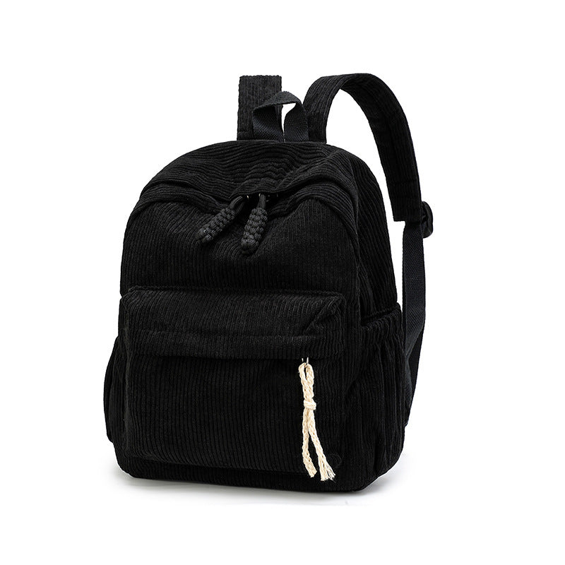 Corduroy Fabric Backpack Kalsten