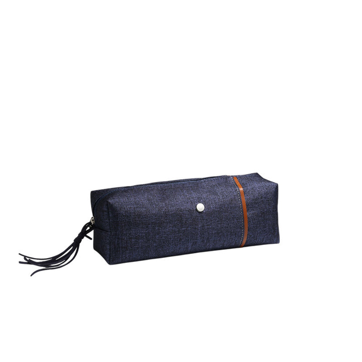 Travel-friendly Canvas Pencil Holder
