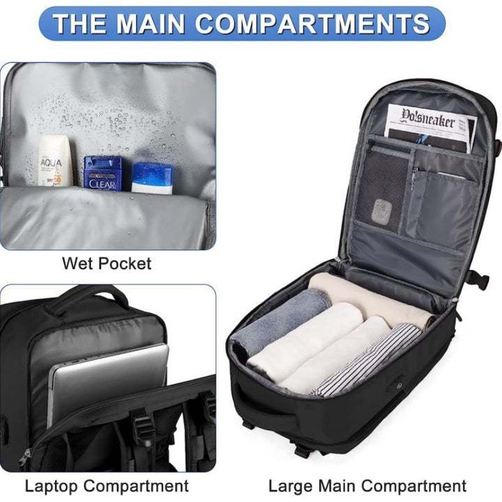 Stylish Multi-Compartment Backpack Kalsten