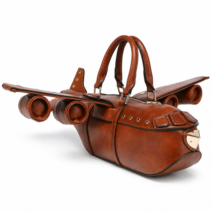 Airplane-Inspired Handbag