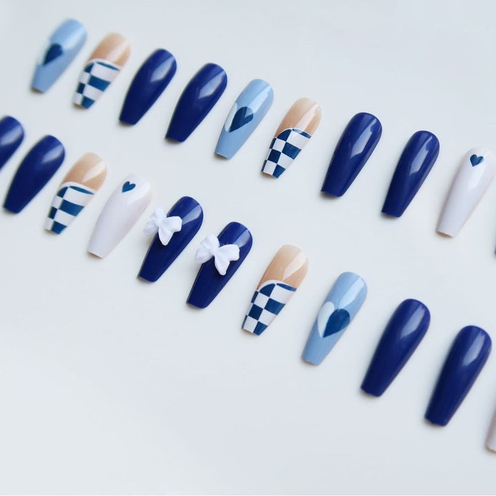 Artistic Decorative Press-On Nail Set 1790727345